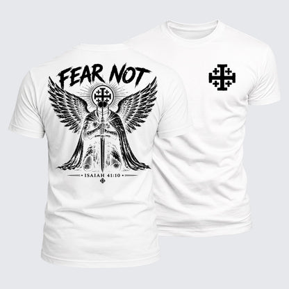 Luxe Mercerized Cotton Tee - Fear Not