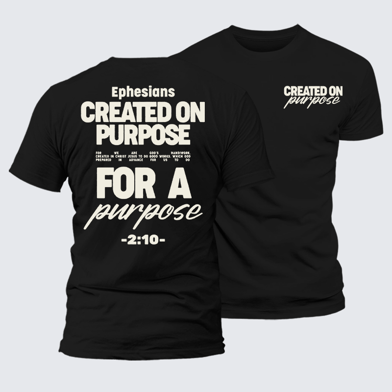 Luxe Mercerized Cotton Tee - Created On Purpose
