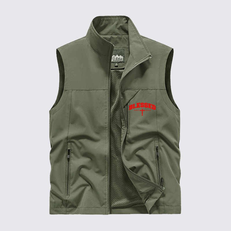 Isaiah 6:8 - SEND ME Jesus God Christian Outdoor Quick-dry Vest