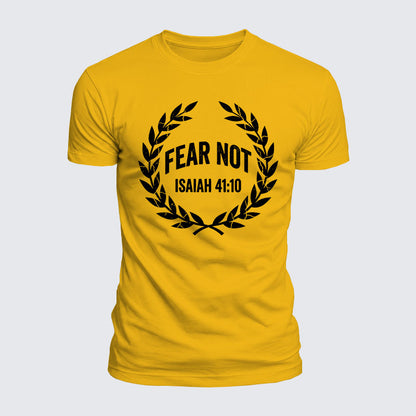 Luxe Mercerized Cotton Tee - Fear Not Isaiah 41:10