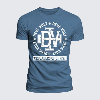 Luxe Mercerized Cotton Tee - Deus Vult