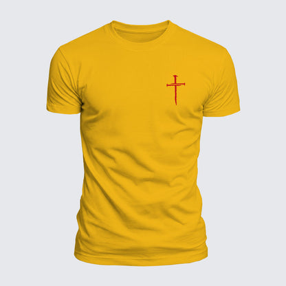 Luxe Mercerized Cotton Tee - Red Cross