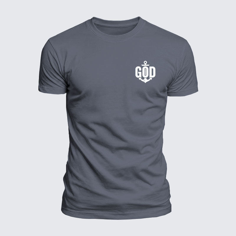 Luxe Mercerized Cotton Tee - God Faith