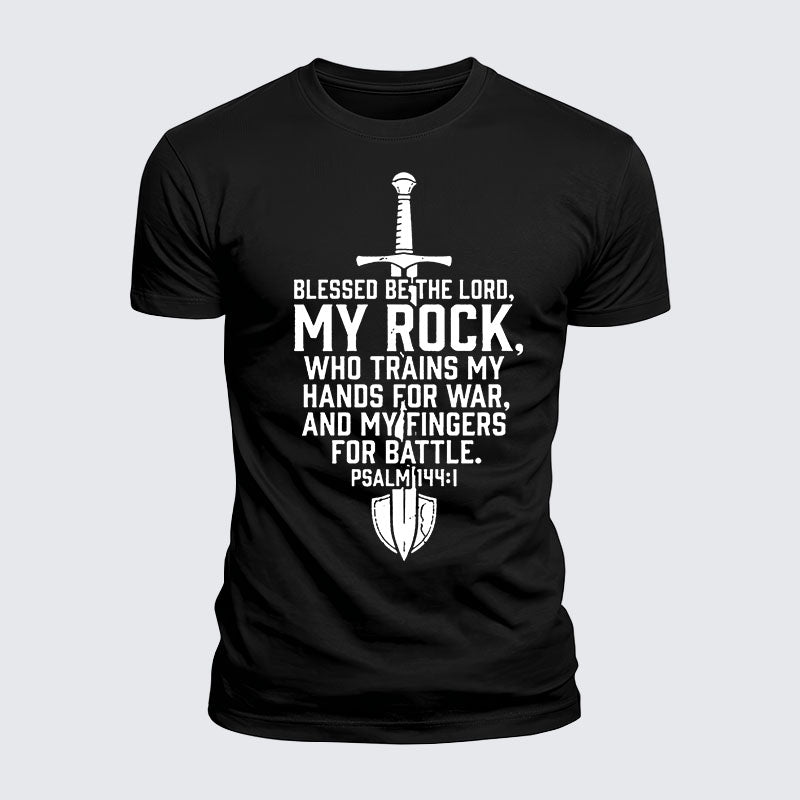 Luxe Mercerized Cotton Tee - Blessed Be The Lord