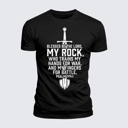 Luxe Mercerized Cotton Tee - Blessed Be The Lord