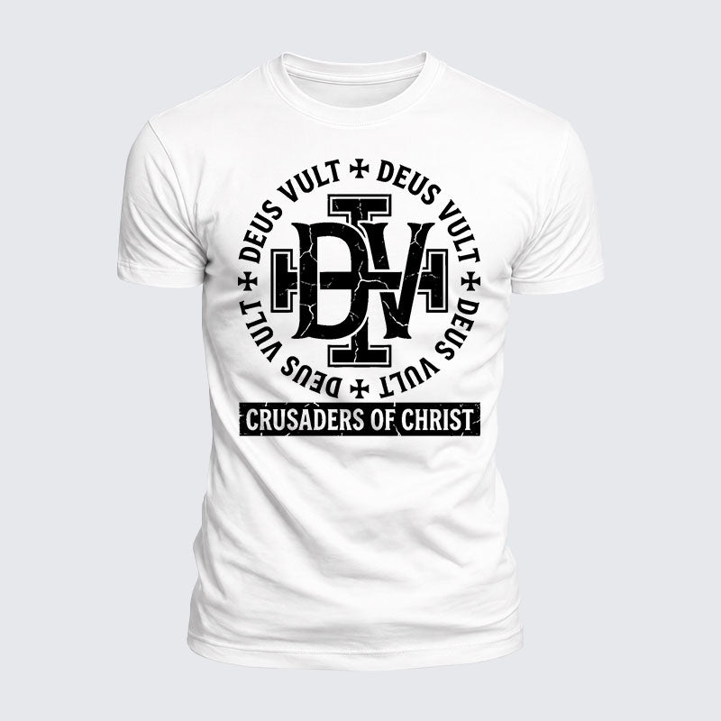 Luxe Mercerized Cotton Tee - Deus Vult
