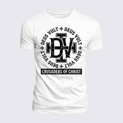 Luxe Mercerized Cotton Tee - Deus Vult