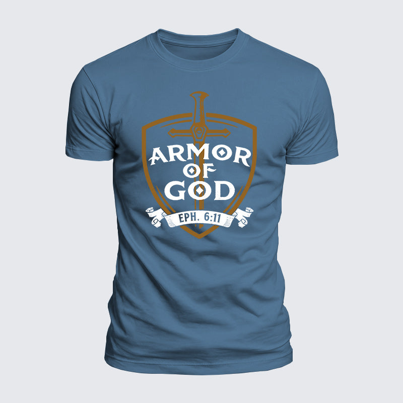 Luxe Mercerized Cotton Tee - Armor Of God