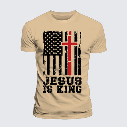 Luxe Mercerized Cotton Tee - Jesus Is King