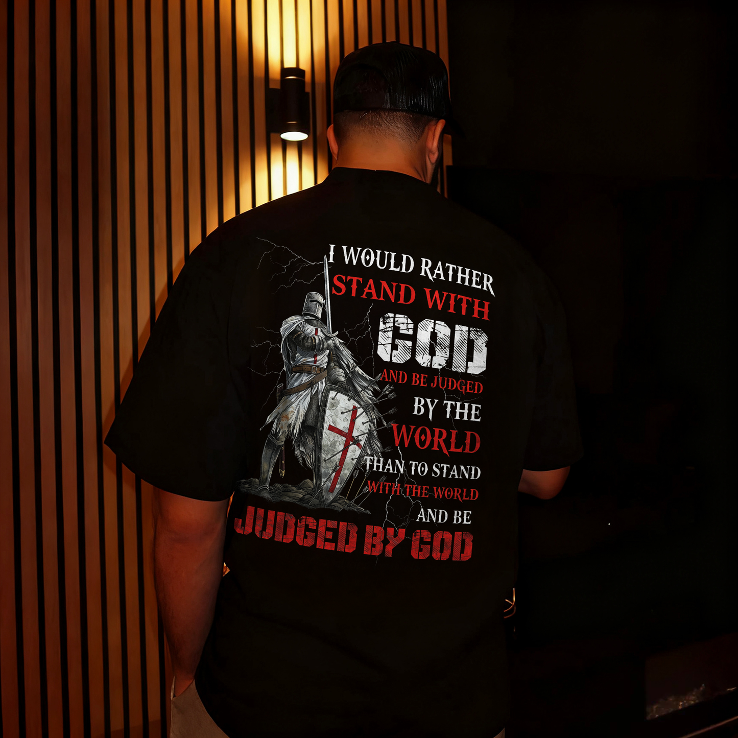 I Would Rather Stand With God And Be Judged By The World
