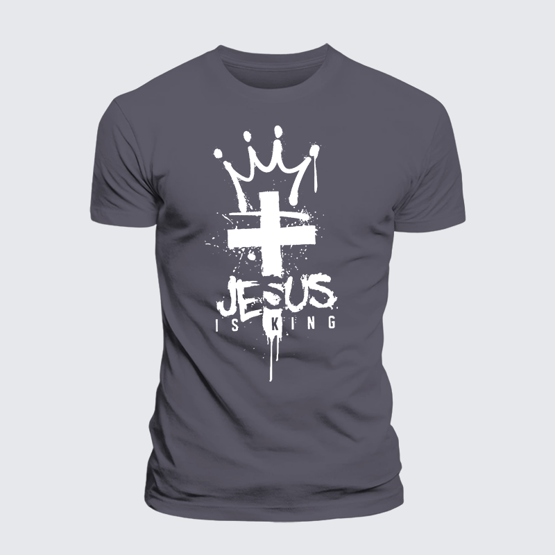 Luxe Mercerized Cotton Tee - Jesus Is King