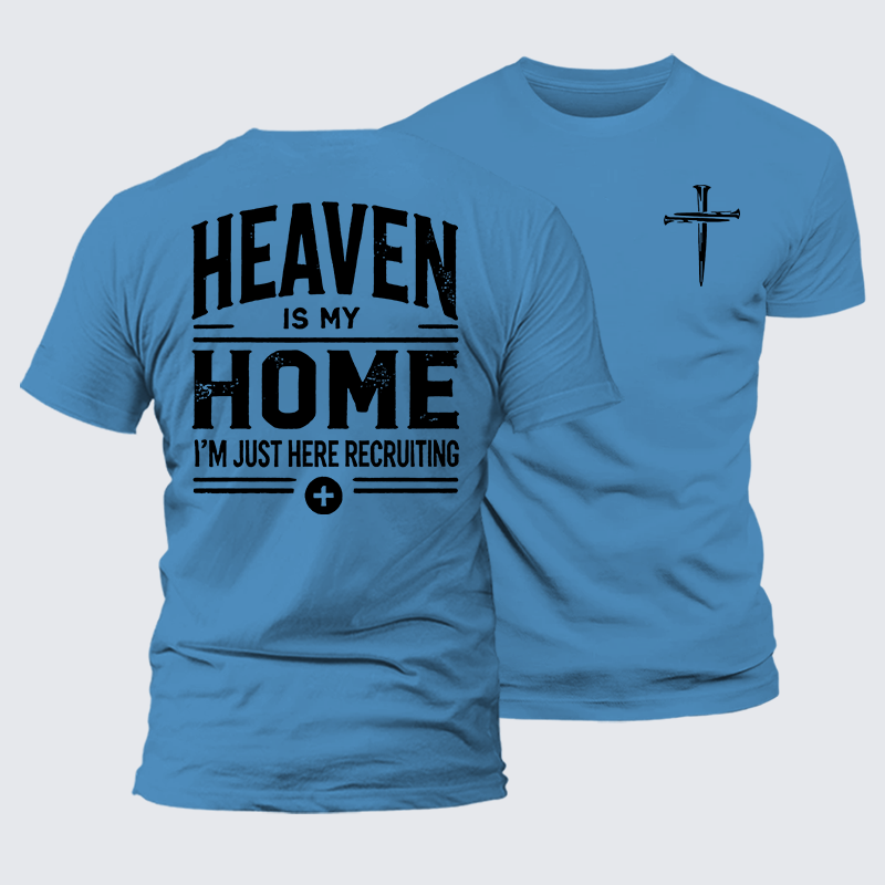 Luxe Mercerized Cotton Tee - Heaven Is My Home