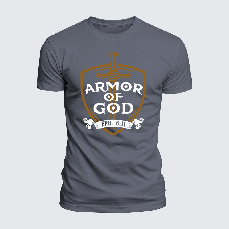 Luxe Mercerized Cotton Tee - Armor Of God
