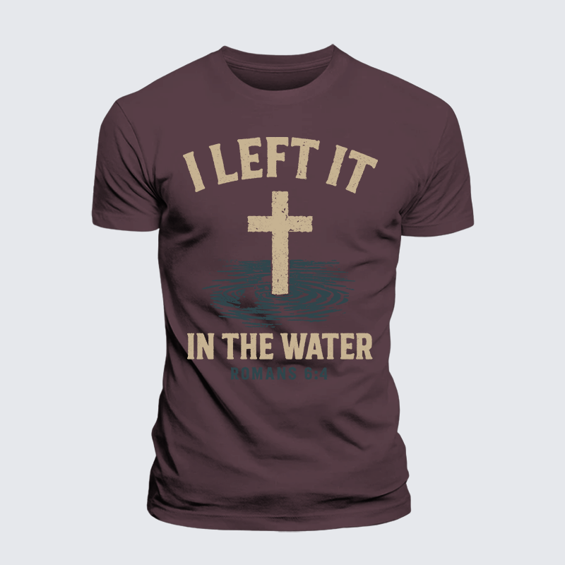 Luxe Mercerized Cotton Tee - I Left It In The Water