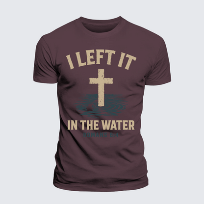 Luxe Mercerized Cotton Tee - I Left It In The Water