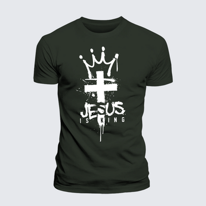 Luxe Mercerized Cotton Tee - Jesus Is King