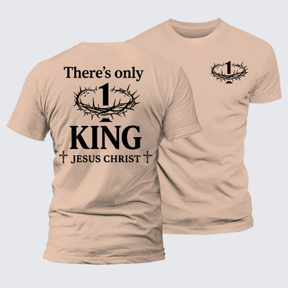 Luxe Mercerized Cotton Tee - There's Only King