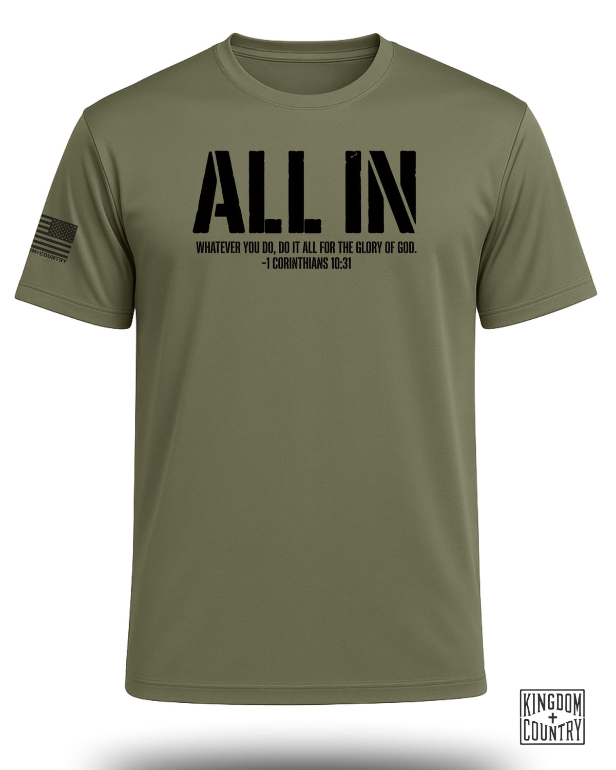 All In 1 Corinthians 10:31 Performance Shirt