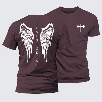 Luxe Mercerized Cotton Tee - Jesus Is King