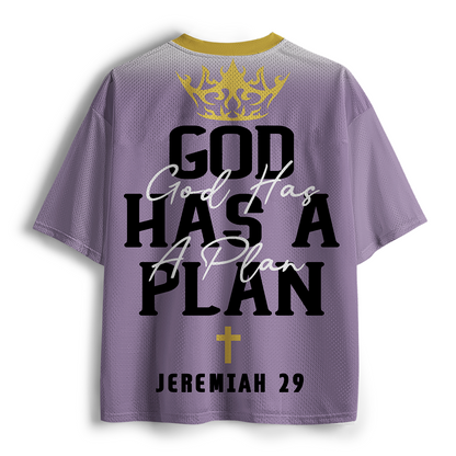 God Has A Plan Christian Mesh Jersey