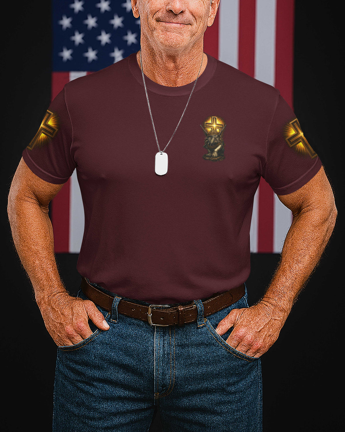 A Marine's Duty Never Ends Only His Battlefield Changes T-Shirt