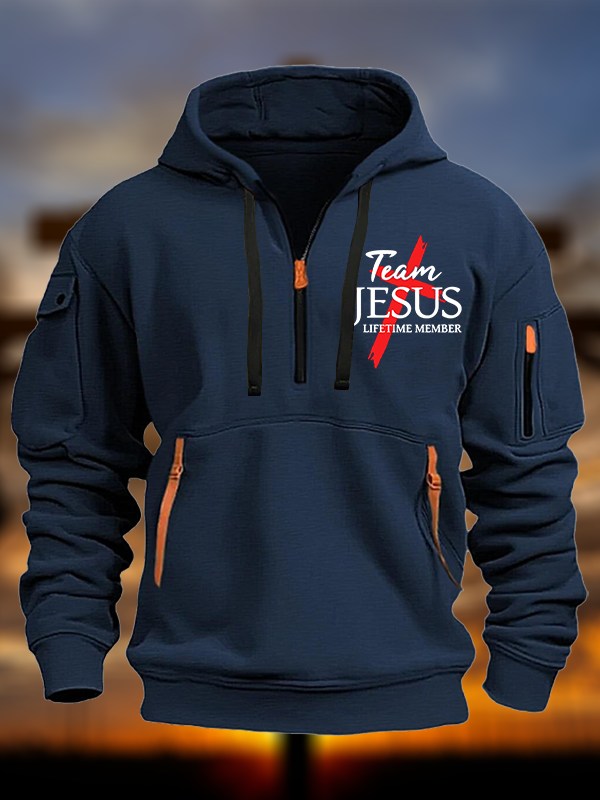 Team Jesus Jesus God Christian Zipper Hoodies