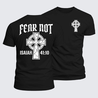 Luxe Mercerized Cotton Tee - Fear Not Isaiah 41:10