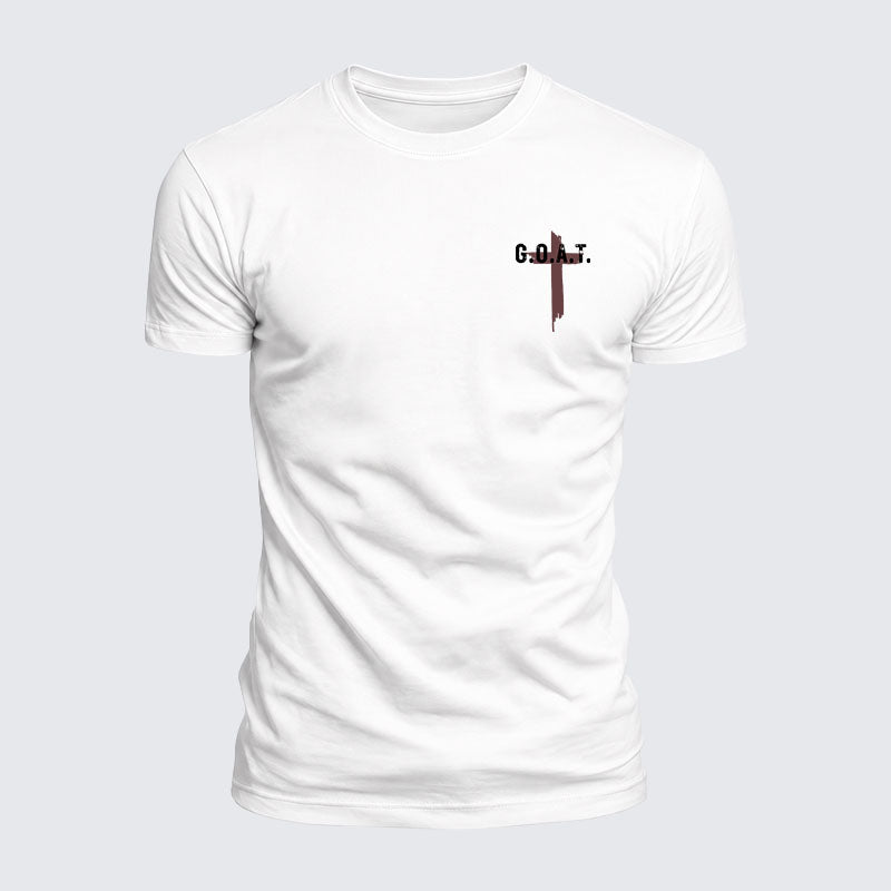 Luxe Mercerized Cotton Tee - Goat God Over All Things