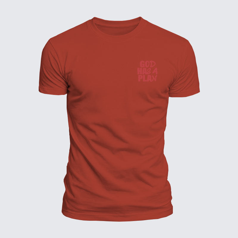 Luxe Mercerized Cotton Tee - God Has A Plan