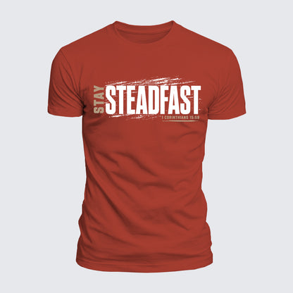 Luxe Mercerized Cotton Tee - Stay Steadfast