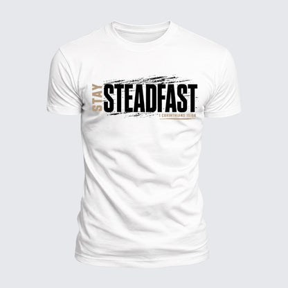 Luxe Mercerized Cotton Tee - Stay Steadfast