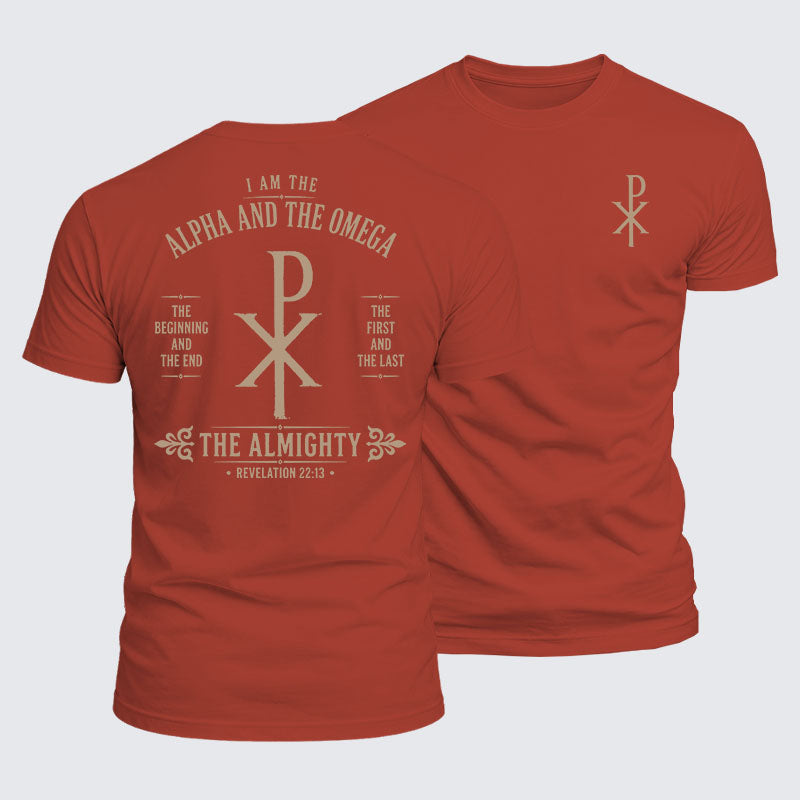 Luxe Mercerized Cotton Tee - Alpha And Omega