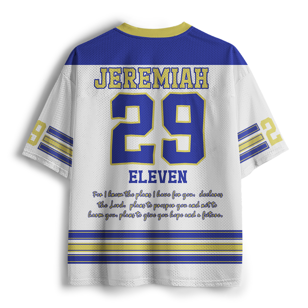 Jeremiah 29 Christian Mesh Jersey