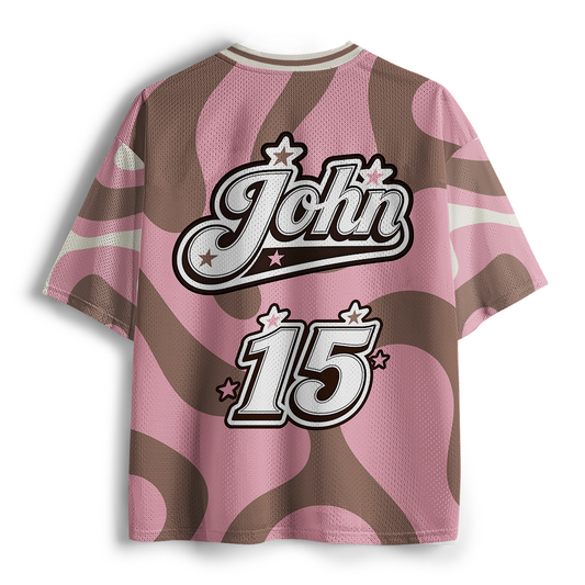No Greater Love Christian  Mesh Jersey