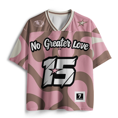No Greater Love Christian  Mesh Jersey
