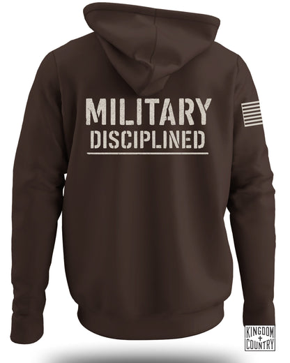 Military Disciplined Graphic Hoodie