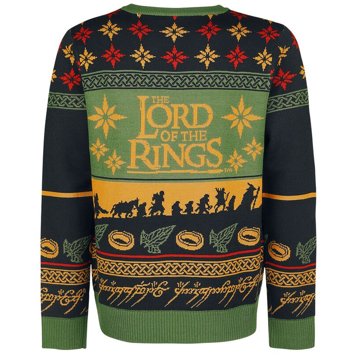 Unisex Print Crew Neck Ugly Christmas Sweatshirt