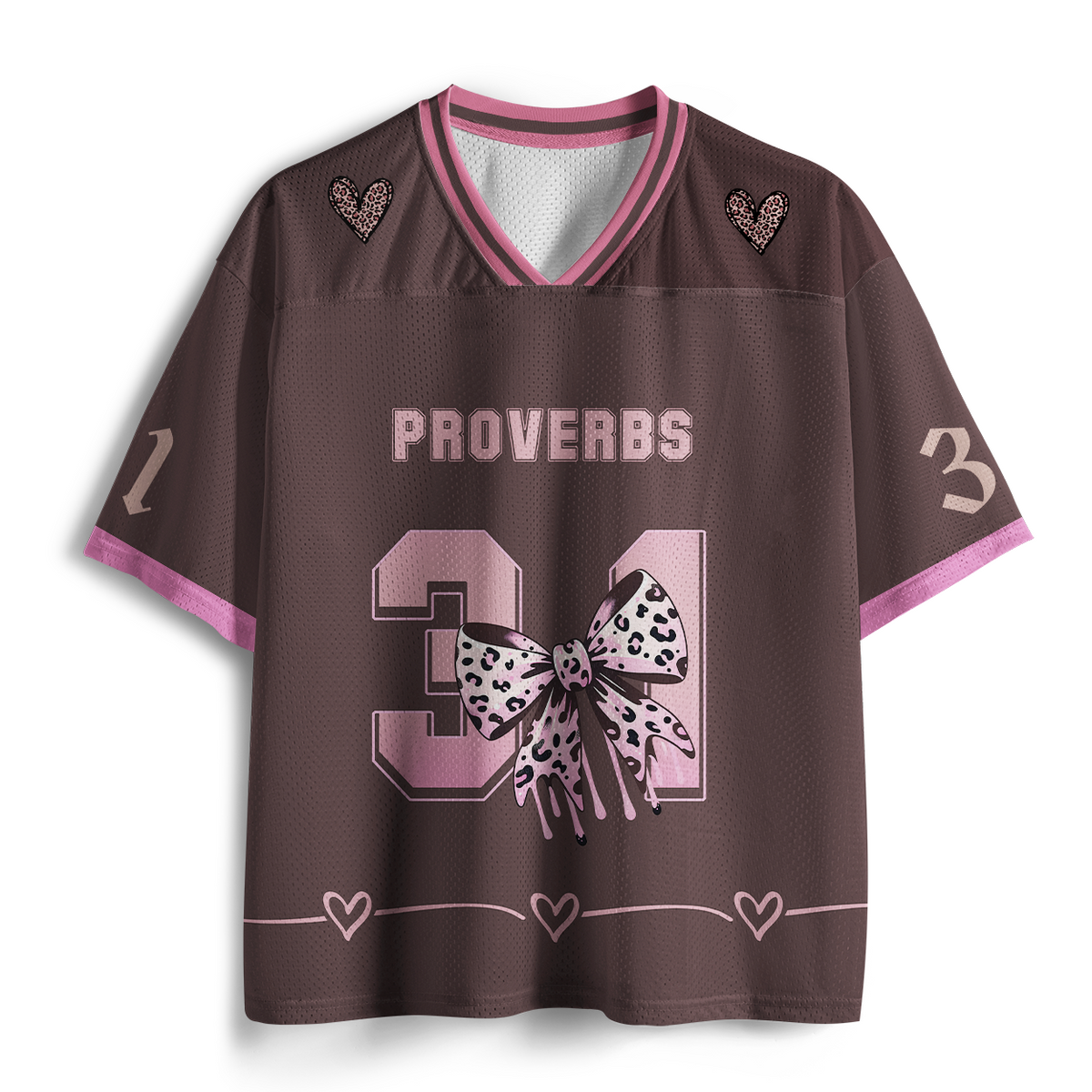 Cool Mom Love Jesus Christian Mesh Jersey