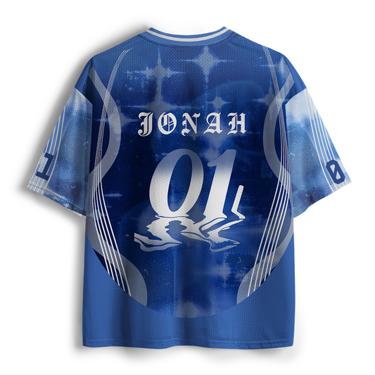 Get In Loser We're Doing God's Will Christian Mesh Jersey