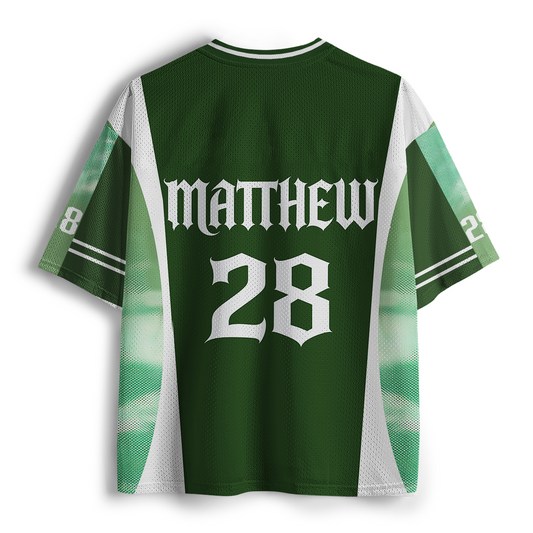 Make Heaven Crowded Christian Mesh Jersey