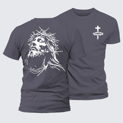 Luxe Mercerized Cotton Tee - Vintage Crown of Thorns