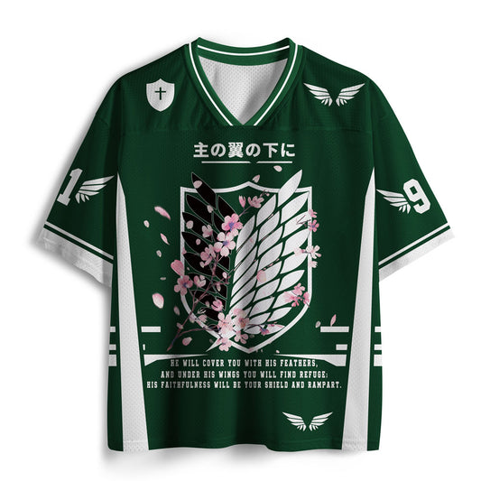 Under His Wings Christian Mesh Jersey