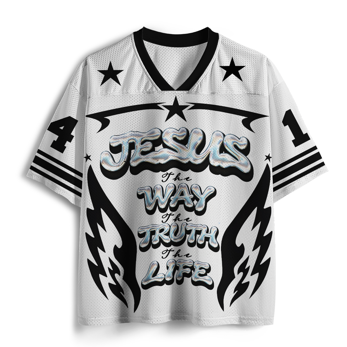 The Way The Truth The Life Christian Mesh Jersey