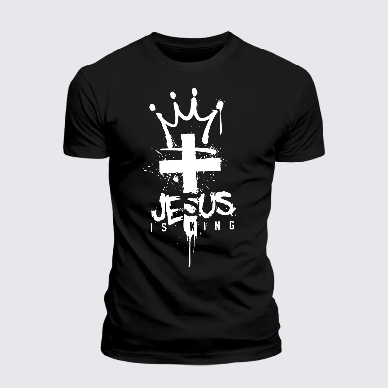 Luxe Mercerized Cotton Tee - Jesus Is King