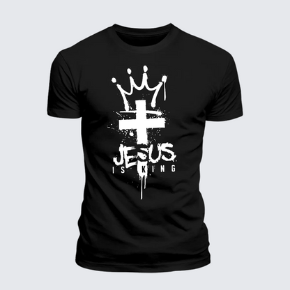 Luxe Mercerized Cotton Tee - Jesus Is King