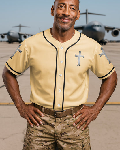Trained By The Corps Redeemed By The Cross Jersey