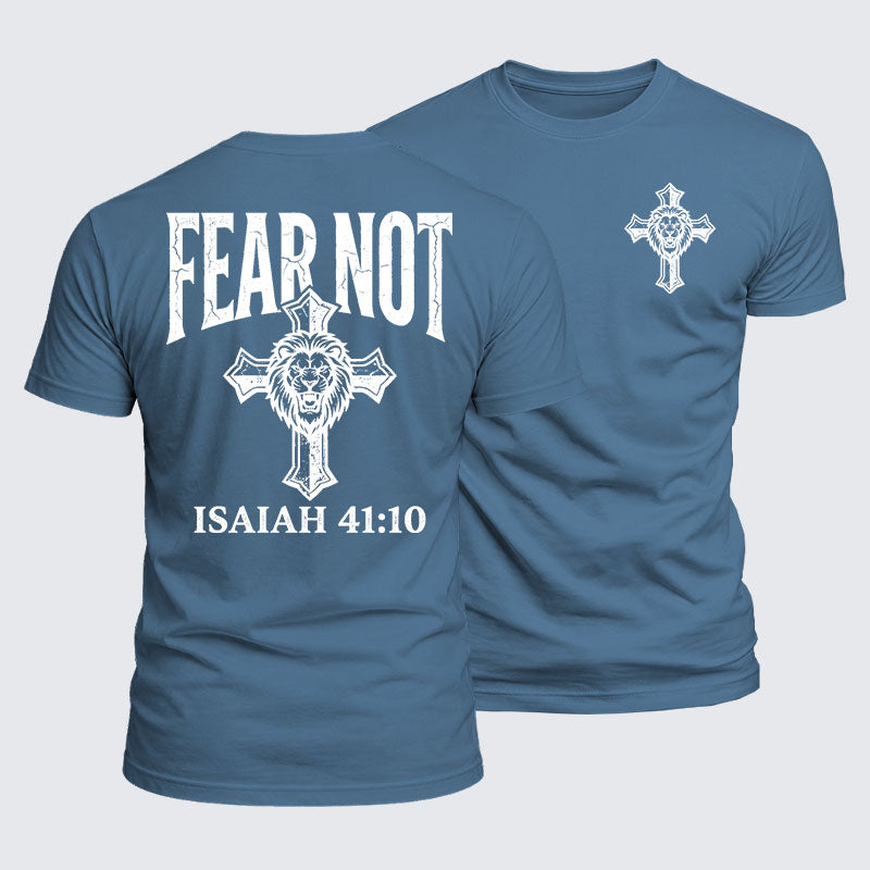 Luxe Mercerized Cotton Tee - Fear Not Isaiah 41:10