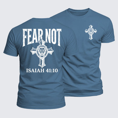 Luxe Mercerized Cotton Tee - Fear Not Isaiah 41:10