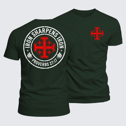 Luxe Mercerized Cotton Tee -  Iron Sharpens Iron