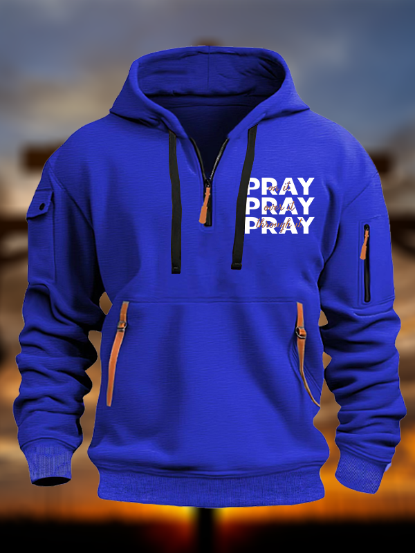 Pray Jesus God Christian Zipper Hoodies